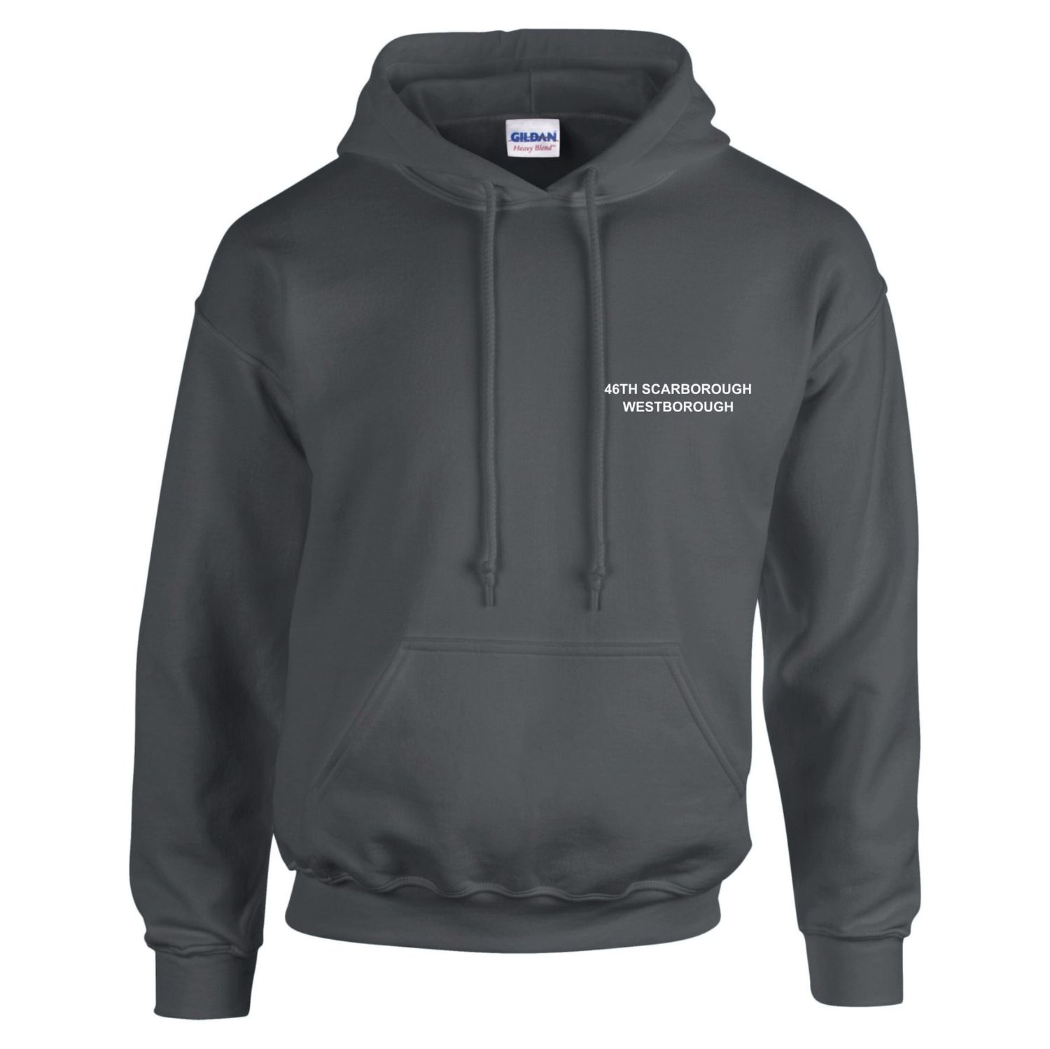 46th Westborough  - Adult Charcoal Hoodie GD057