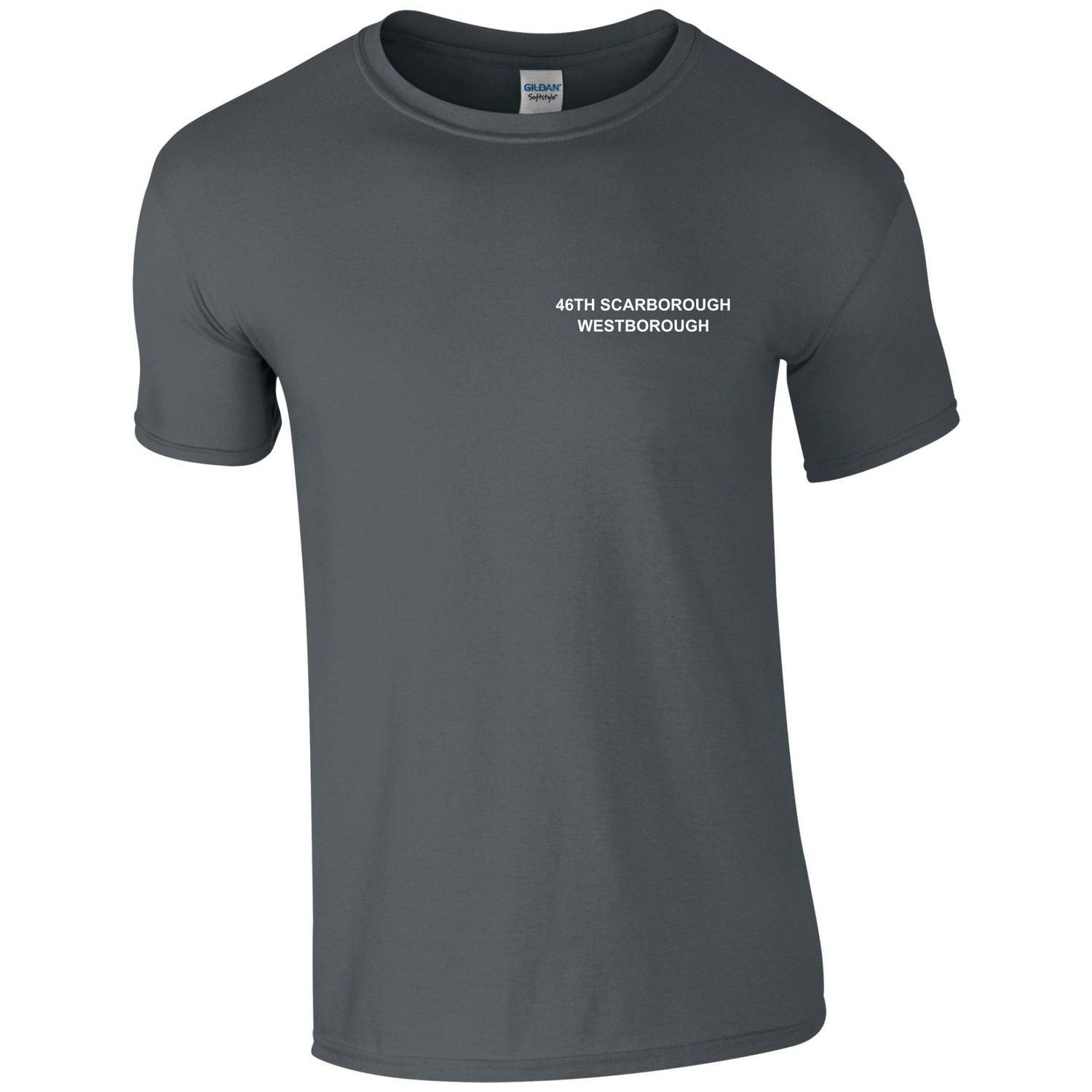46th Westborough  - Adult Charcoal Cotton T-Shirt GD001