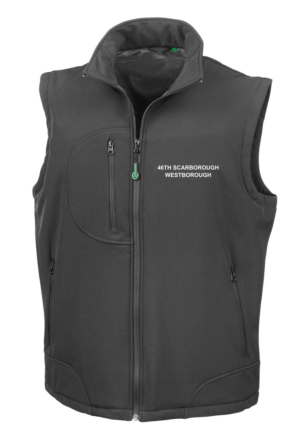 46th Westborough - Adults Black/Black Bodywarmer R123A 46th Westborough - Adults Black/Black Bodywarmer R123A