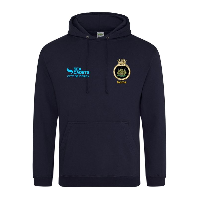 City Of Derby Sea Cadets - Adult Navy Hoodie JH001