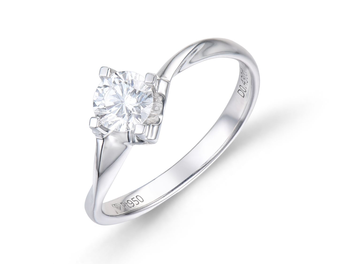 PT950钻石戒指