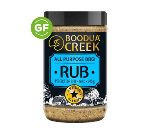Boodua Creek All Purpose BBQ Rub 245g