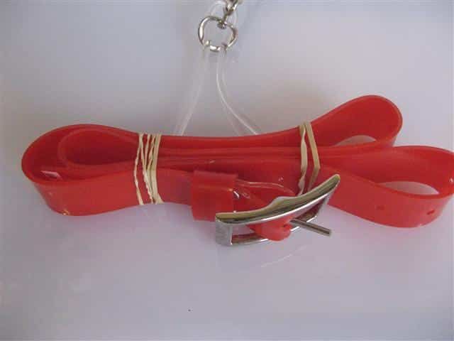 Tuffin Butchers and Abattoirs Small Red Belt (31"-37"/79-94cm)