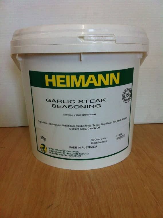 Heimann Garlic Steak Seasoning 3kgs