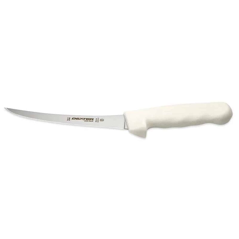 Dexter Boning Knife, 15cm Narrow Curved Sani Safe Blade