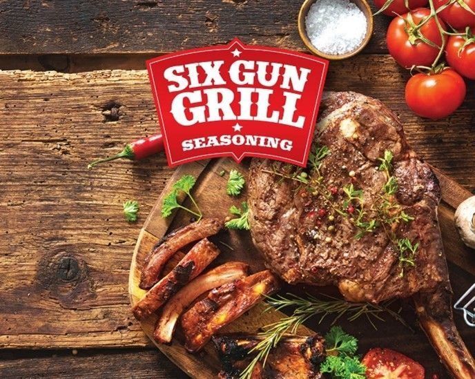 Crown National Six Gunn Grill Seasoning 1kgs