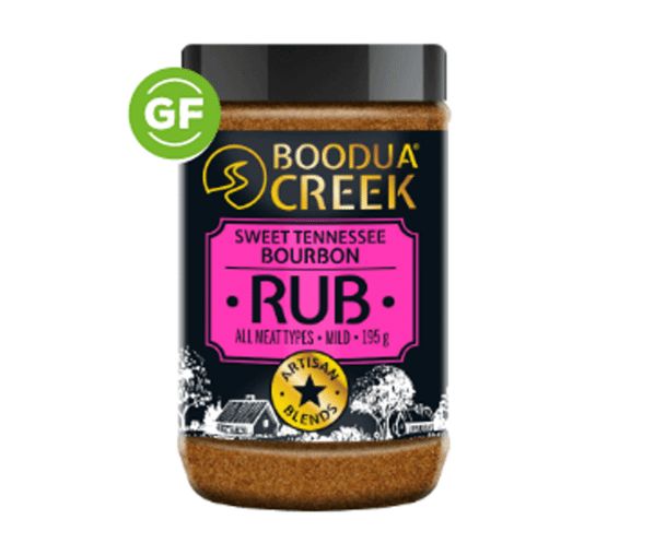 Boodua Creek Sweet Tennessee Bourbon Rub 195g