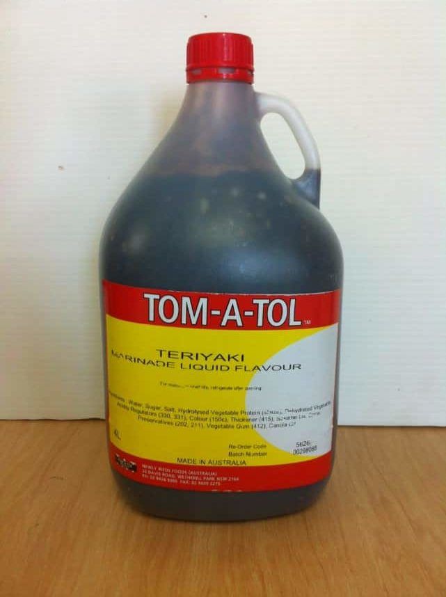 Tom-A-Tol Teriyaki Marinade 4ltr