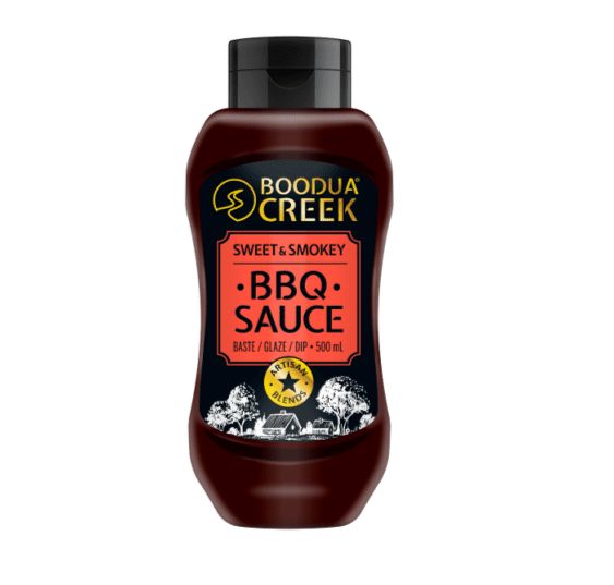 Boodua Creek Sweet and Smokey BBQ Sauce 500ml