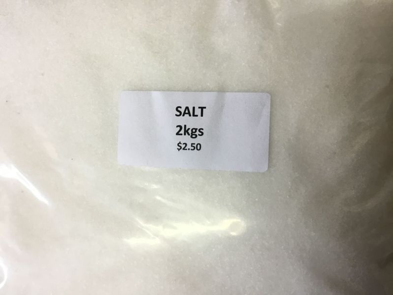 Salt Fine 2kg Bag