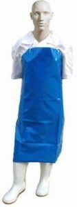 Apron Polyurethane with Strap and Clip (Blue)