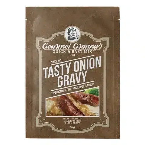 Gourmet Granny's Tasty Onion Gravy 32g Gourmet Granny's Tasty Onion Gravy 32g