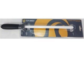 Top Shelf Ceramic Rod, Round Steel 25cm or 10 Top Shelf Ceramic Rod, Round Steel 25cm or 10"