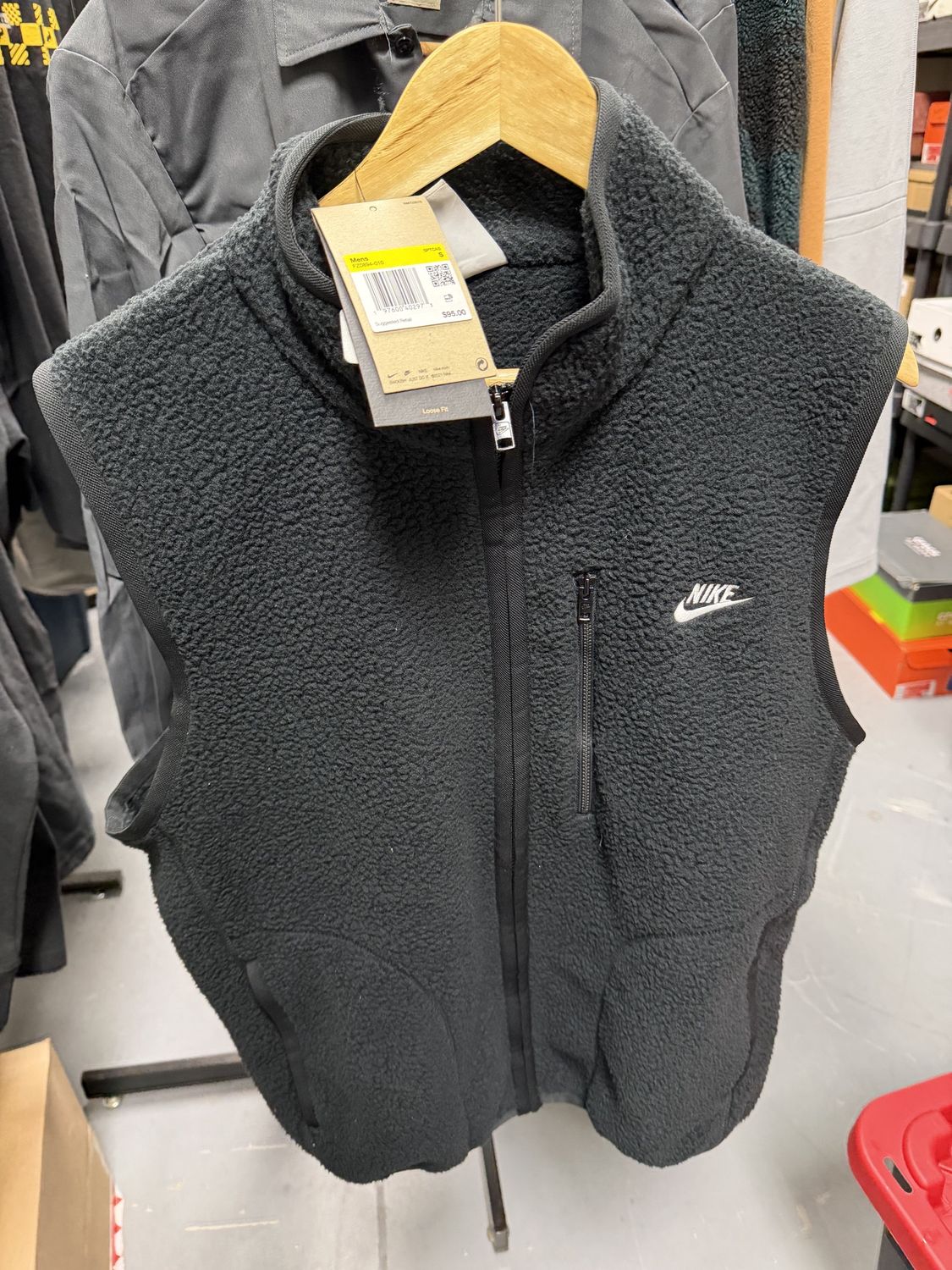 New Nike Sportswear Club Men&#39;s Winterized Vest sz small