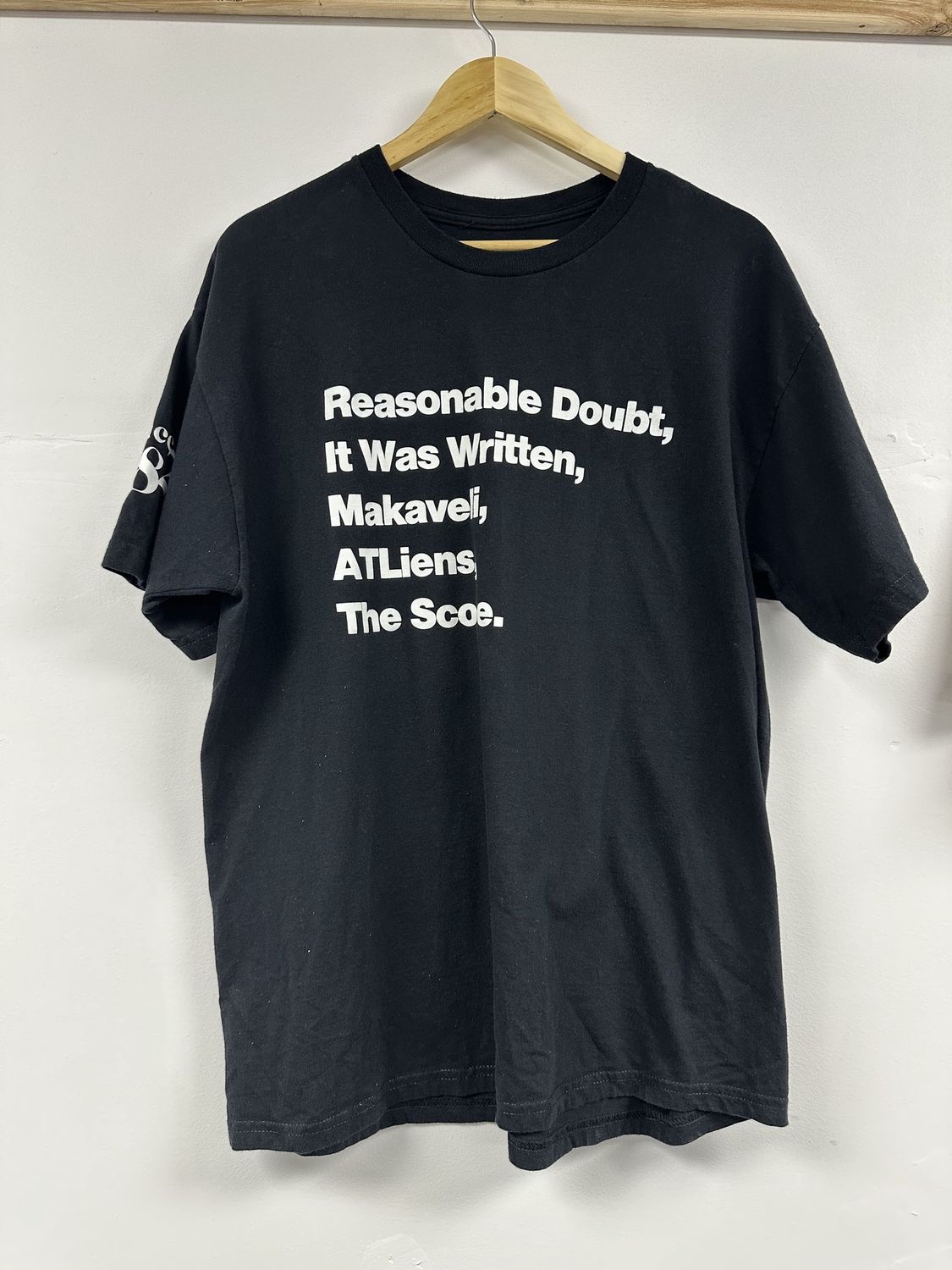XL-Blk-Reasonable dt Tee