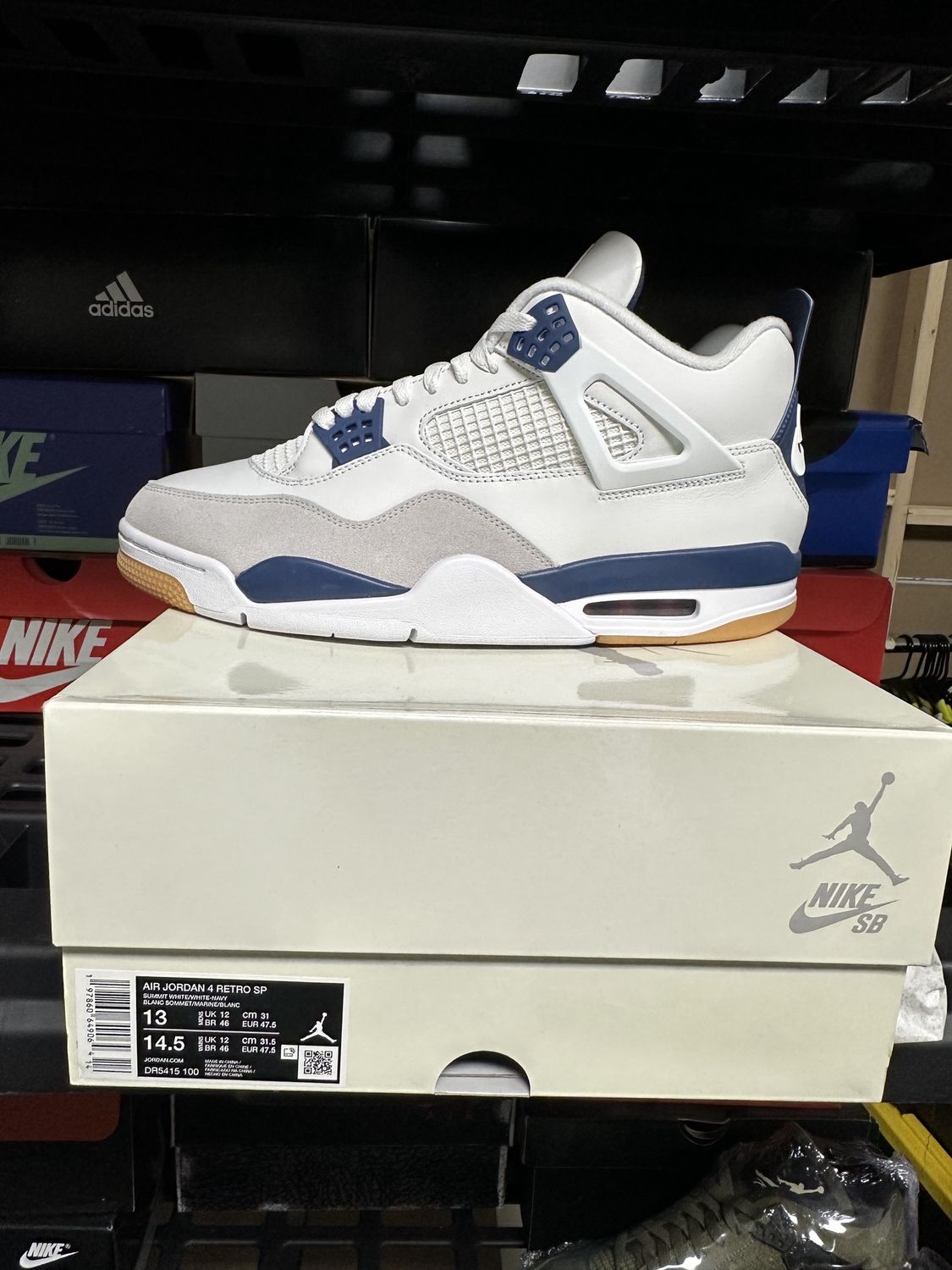 Size 13- Jordan 4 SB &quot;Navy&quot;