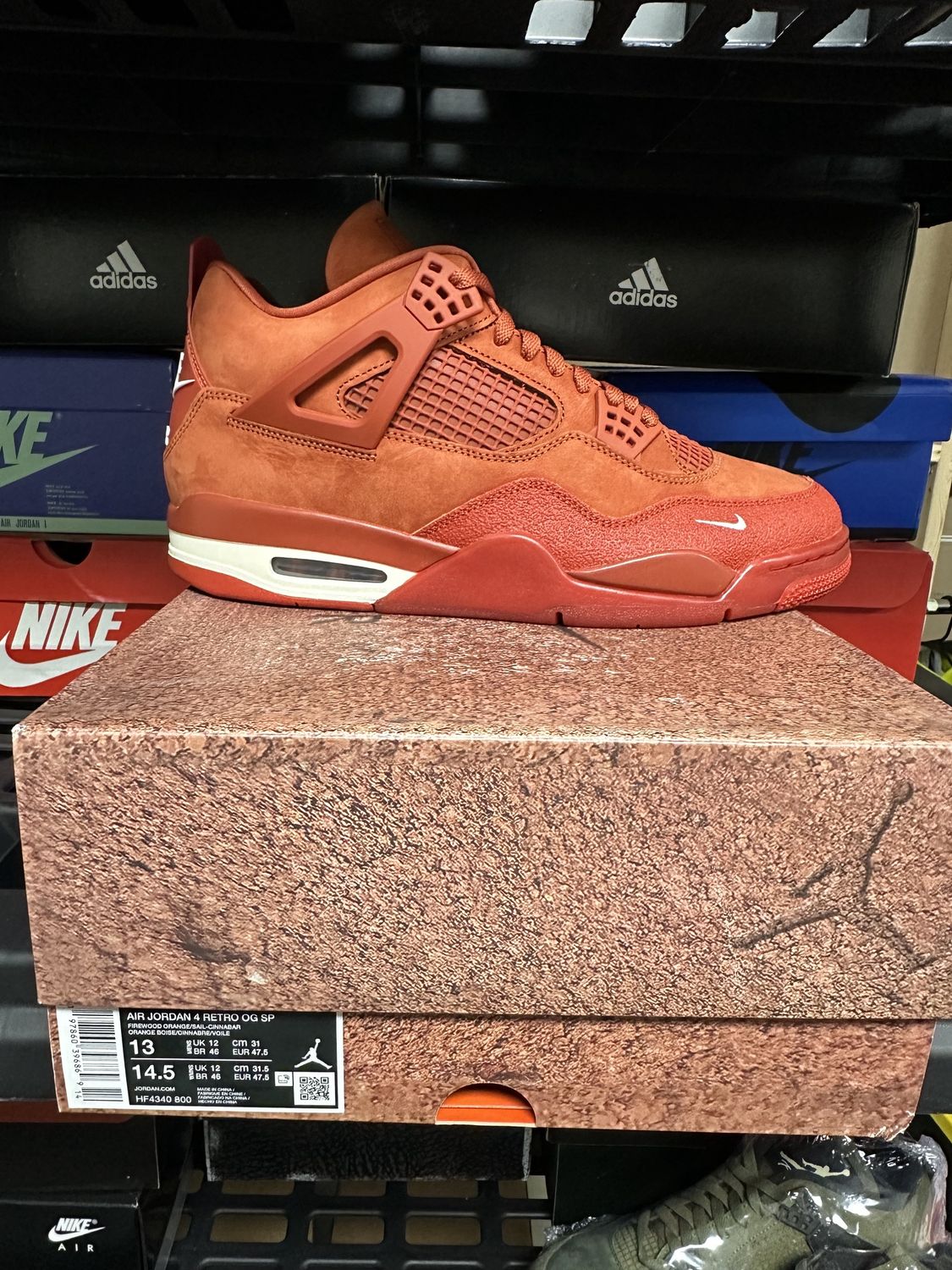 New-Sz 13-Air Jordan 4 Brick by Brick