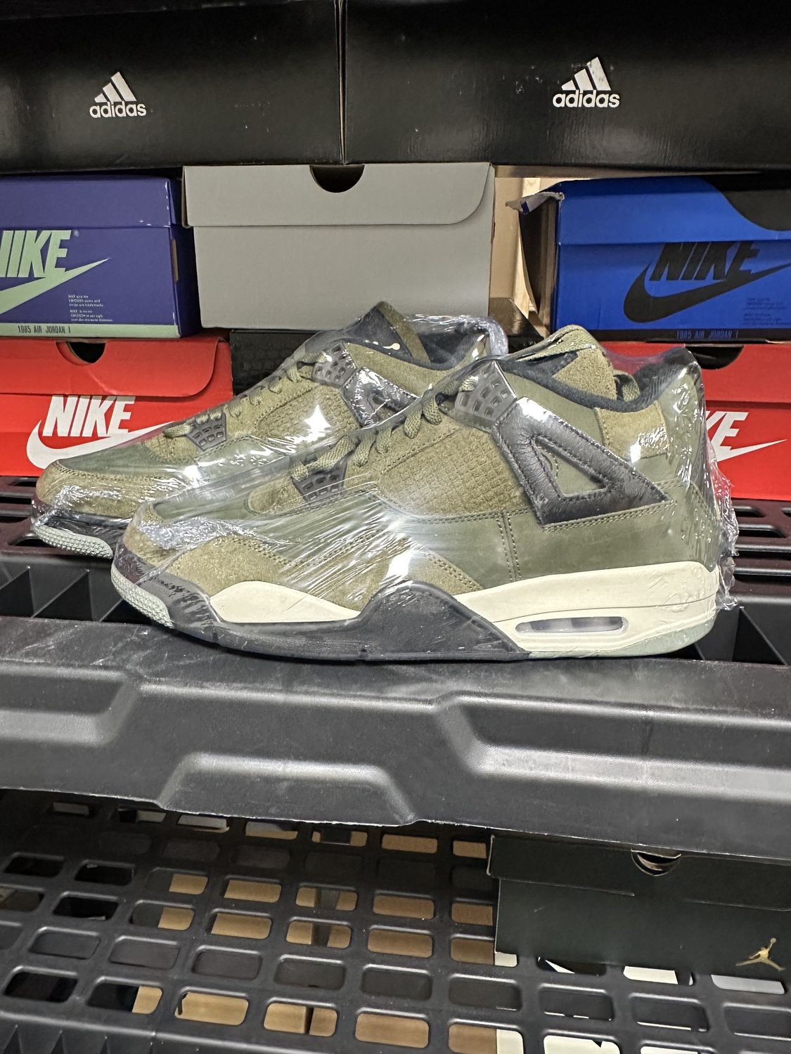 Sz- 12 Jordan 4 Retro SE Craft Medium Olive