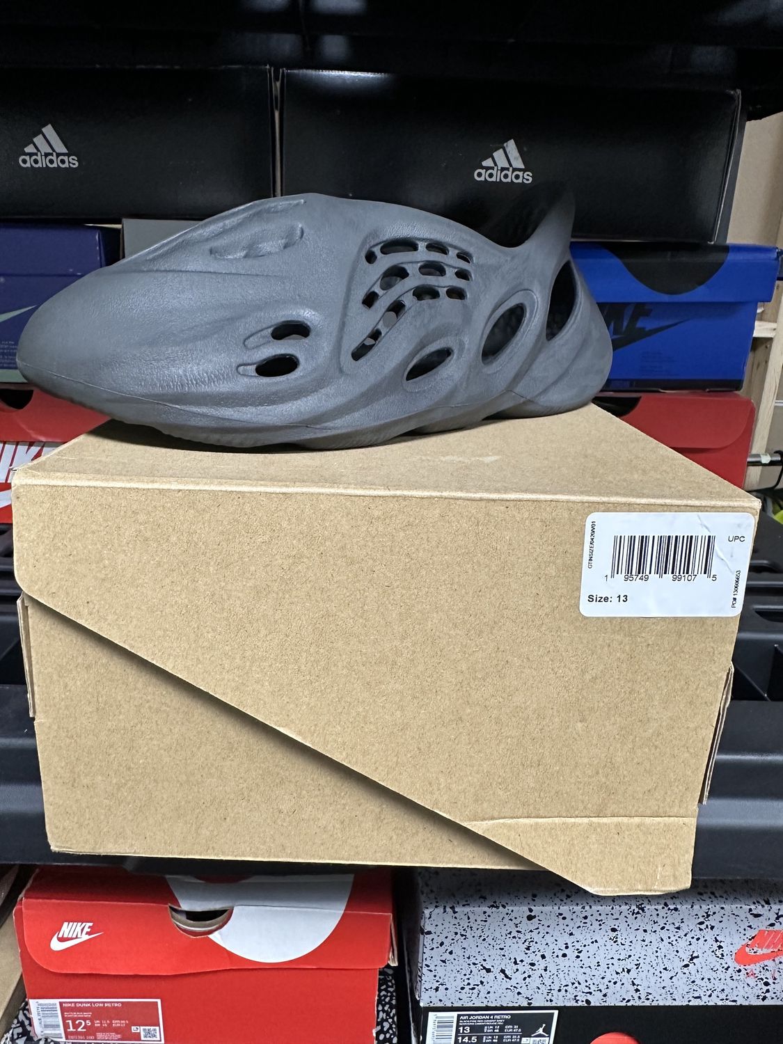 Used-Adidas Yeezy Foam RNNR Size 13