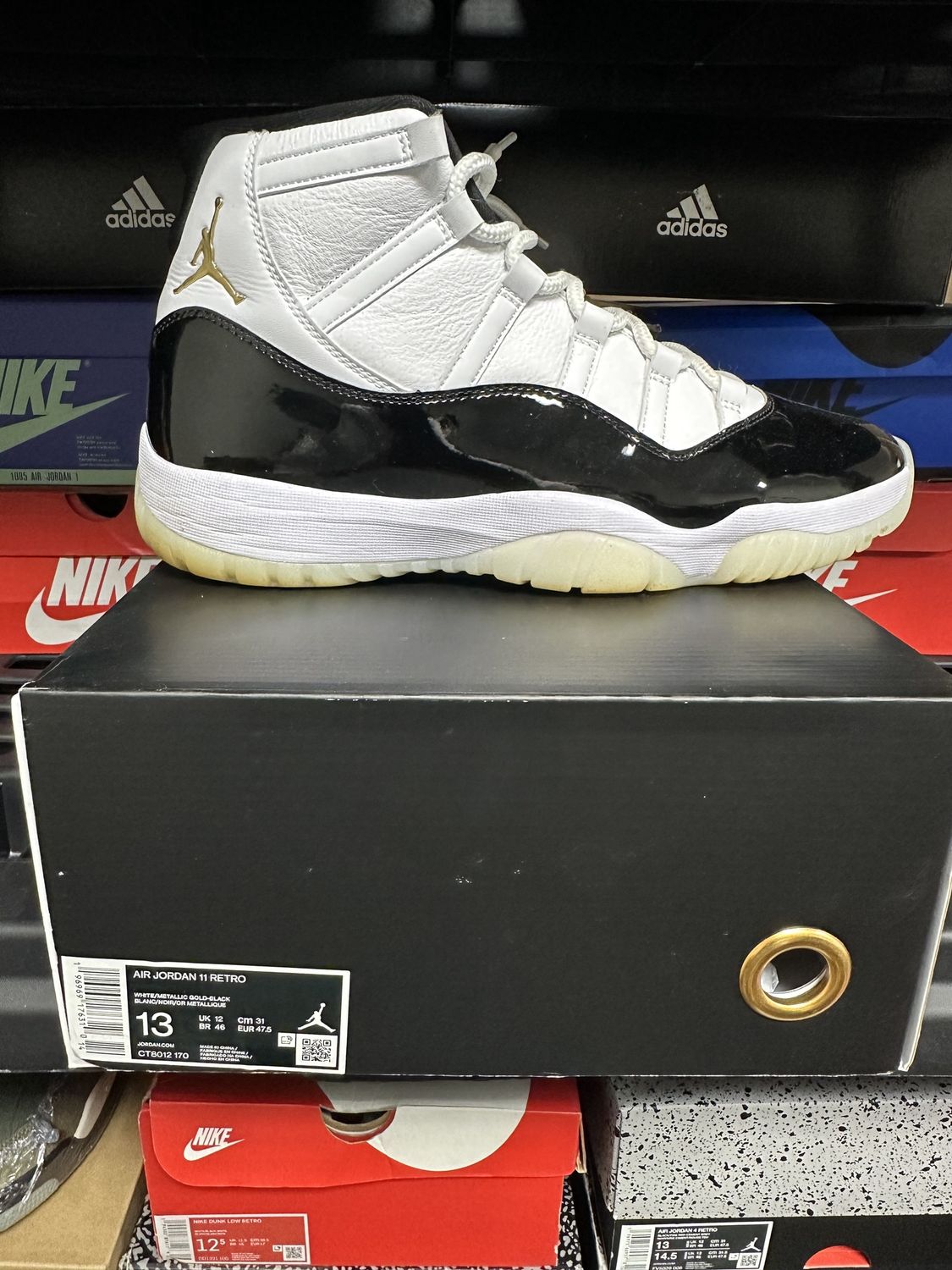 Used- Sz 13 - Jordan 11 Retro Gratitude
