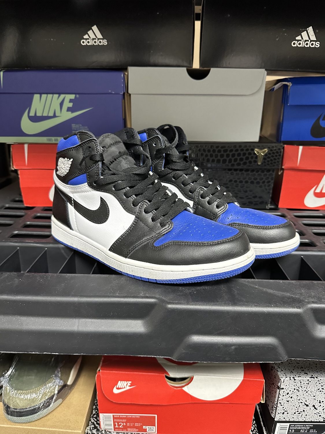 Used/No Box-10.5 Jordan 1 royal toe