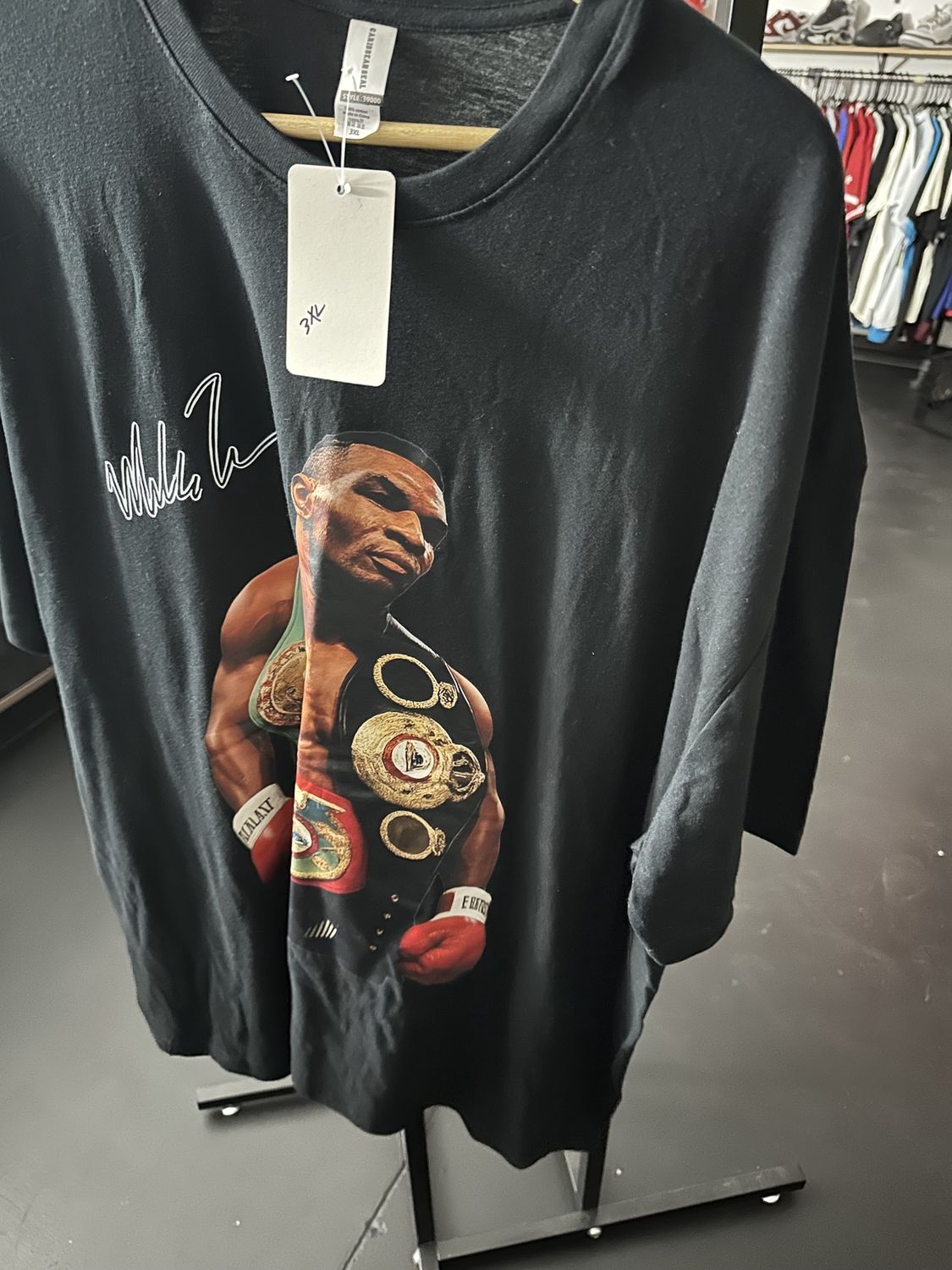 Mike Tyson Champ Print tee