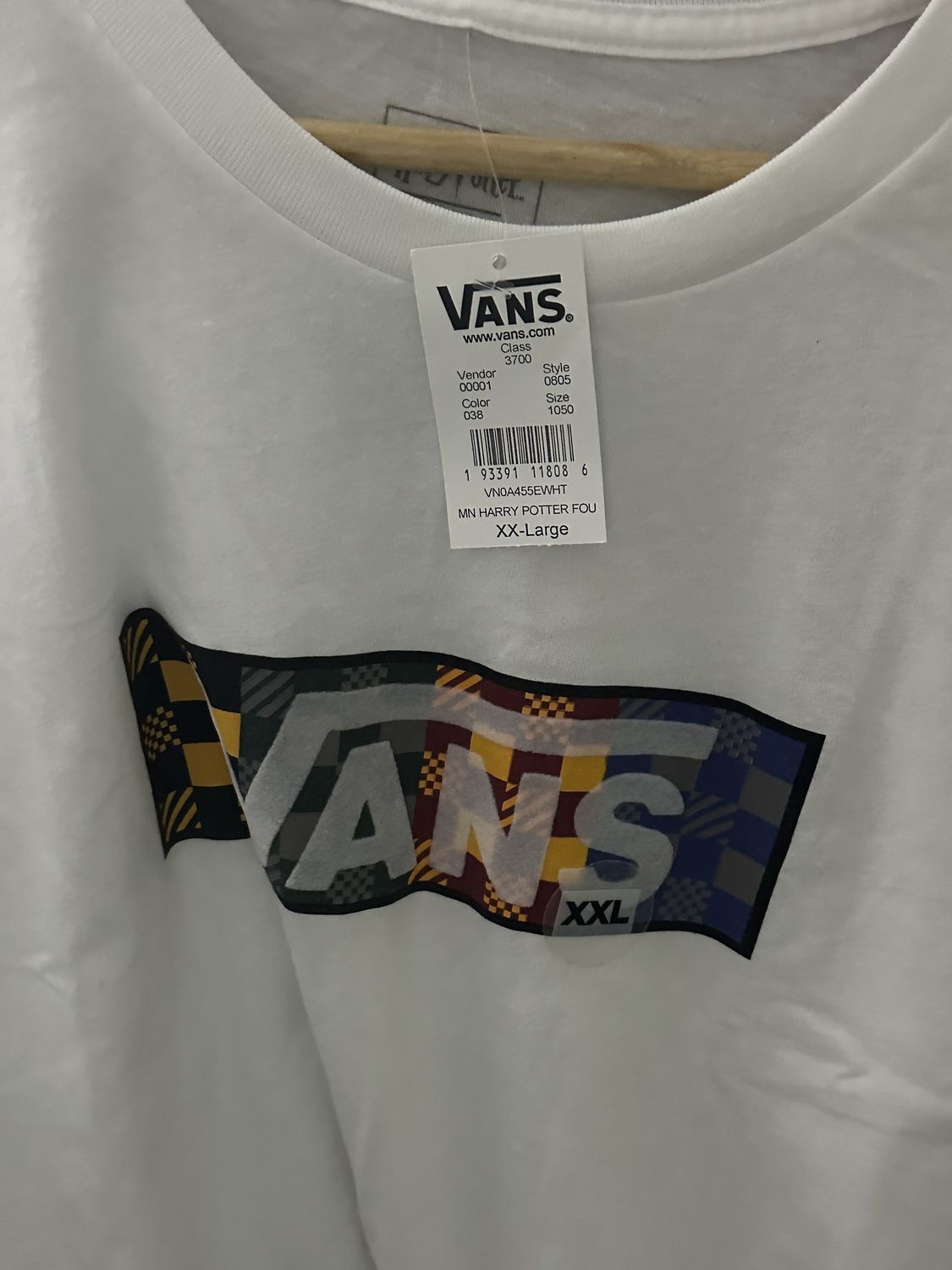 XXL-Vans x Harry Potter Four Houses T-shirt