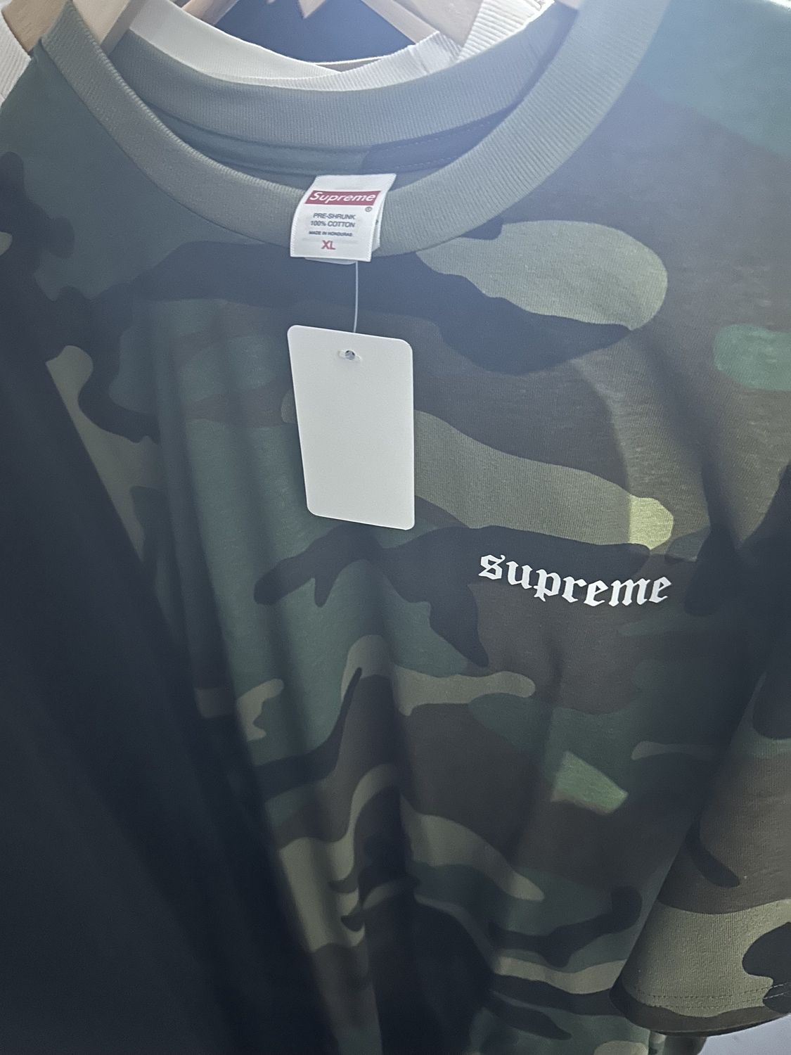 XL-Supreme Target Tee Woodland Camo