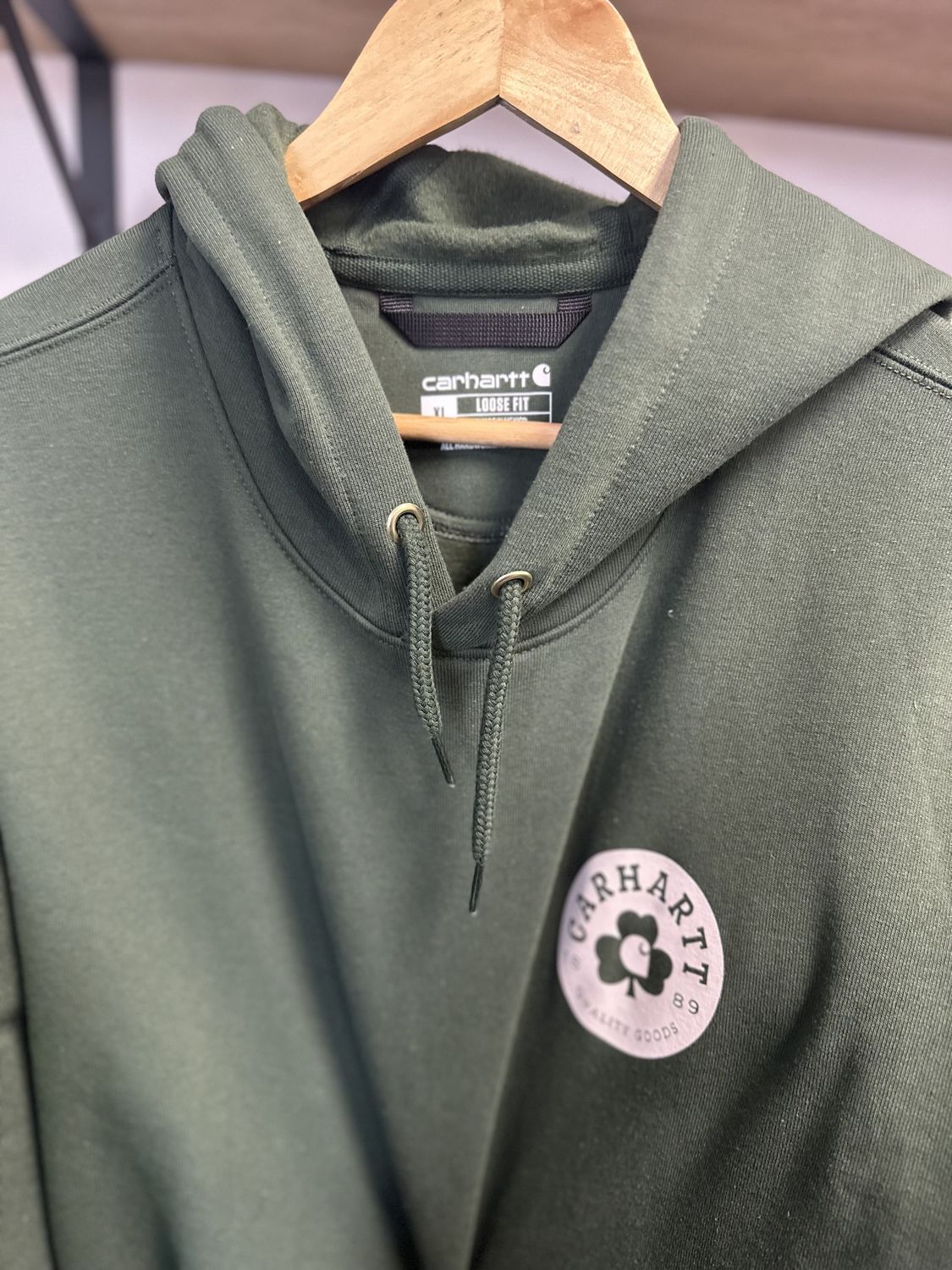 XL- Green Carhartt Hoodie