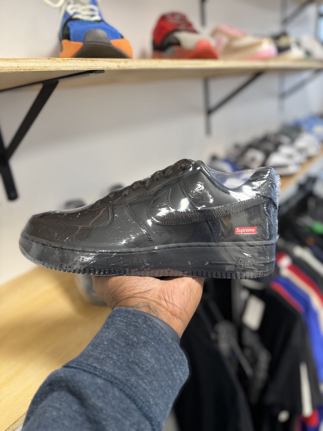 Supreme Air Force 1 (All Black)