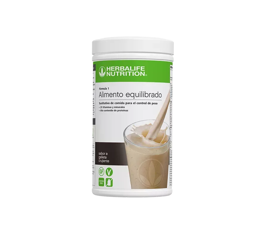 Batido Herbalife Fórmula 1 Galleta Crujiente - 550G