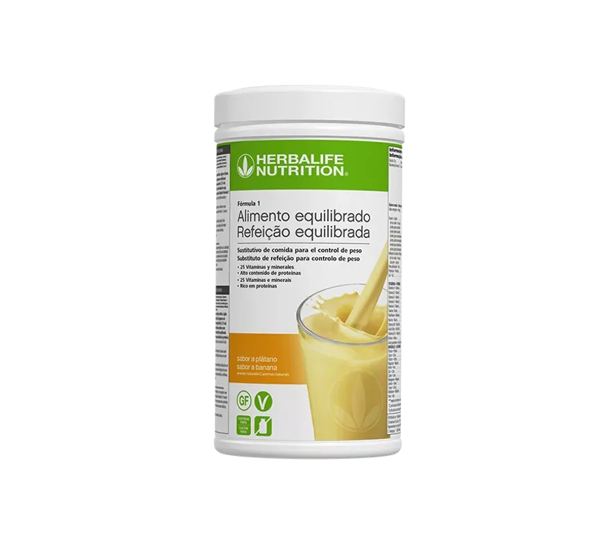 Batido Herbalife Fórmula 1 Plátano - 550G