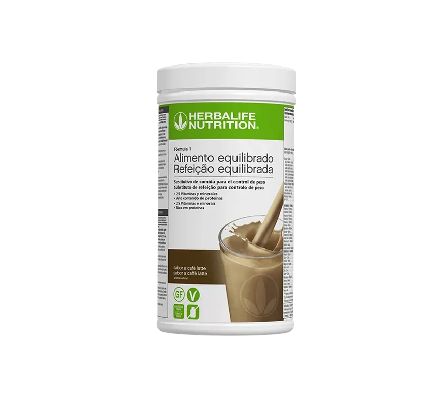 Batido Herbalife Fórmula 1 Café Latte - 550G
