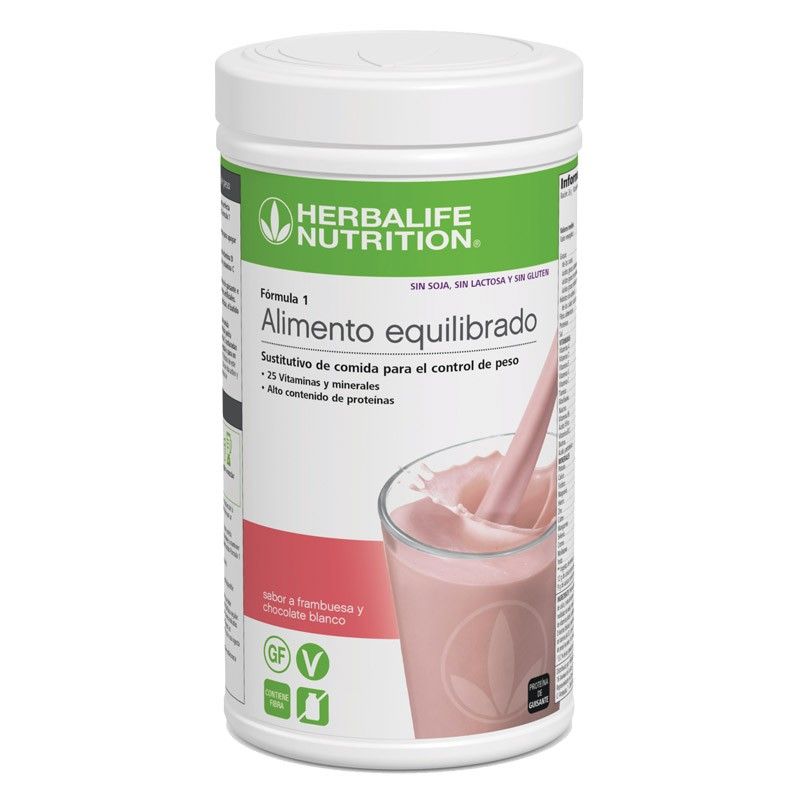 Batido Herbalife Fórmula 1 Sin gluten, sin lactosa, sin soja