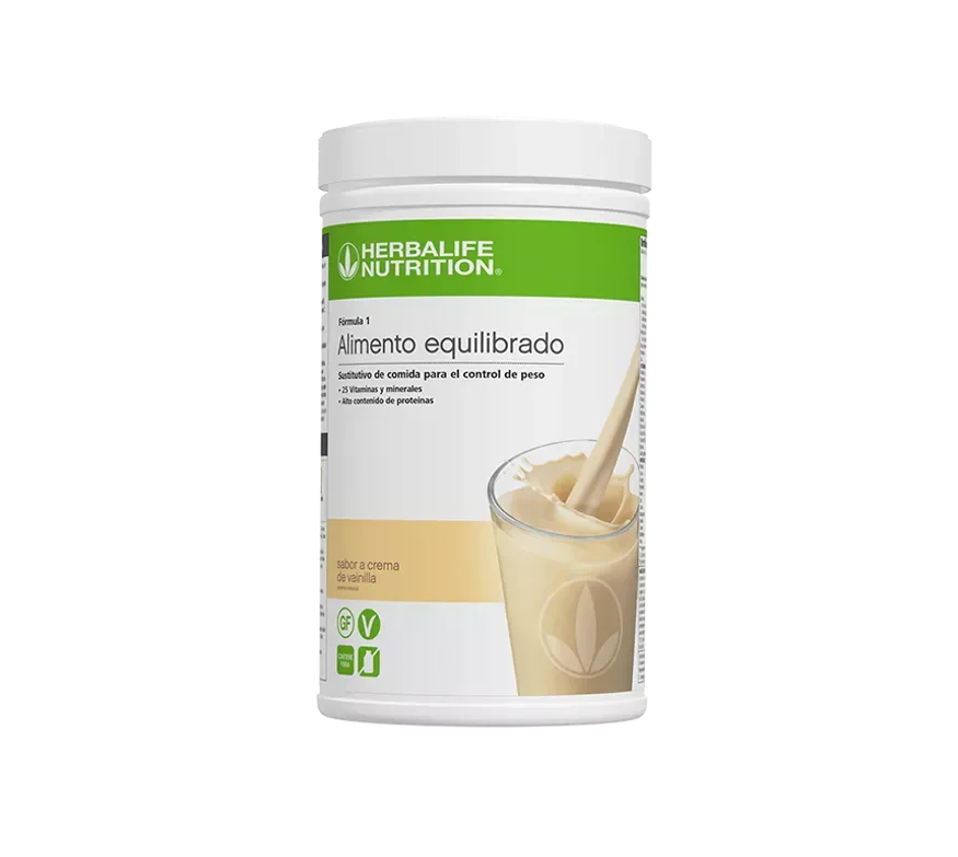 Batido Herbalife Fórmula 1 Crema de Vainilla - 550G