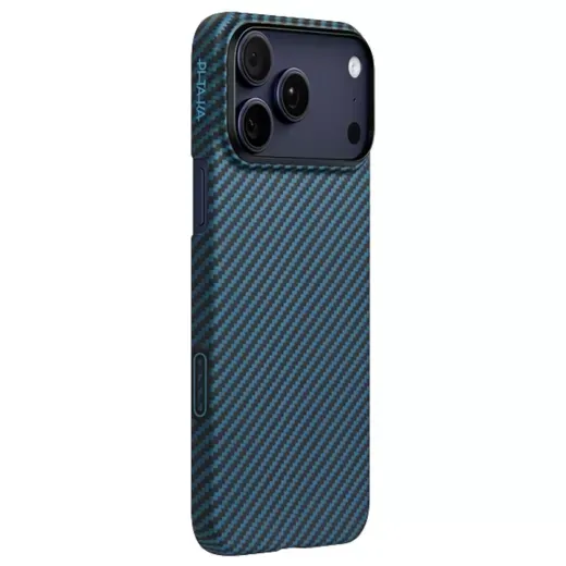 Sleek Shadow Carbon Case – Ultra-Slim Blue/Grey Protection