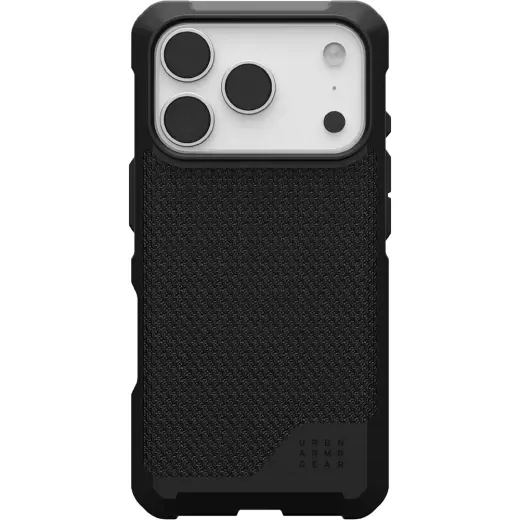 Metropolis Kevlar MagCase – Rugged Black Armor with Shockproof Design