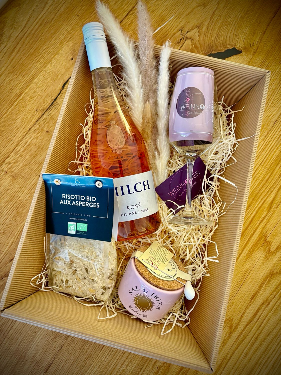 Genussbox „Rosé &amp; Risotto“