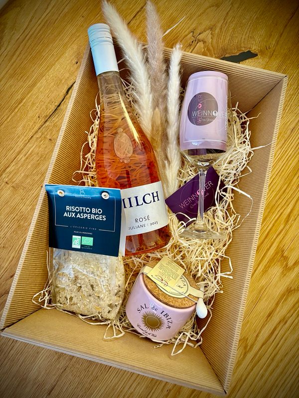 Genussbox „Rosé &amp; Risotto“