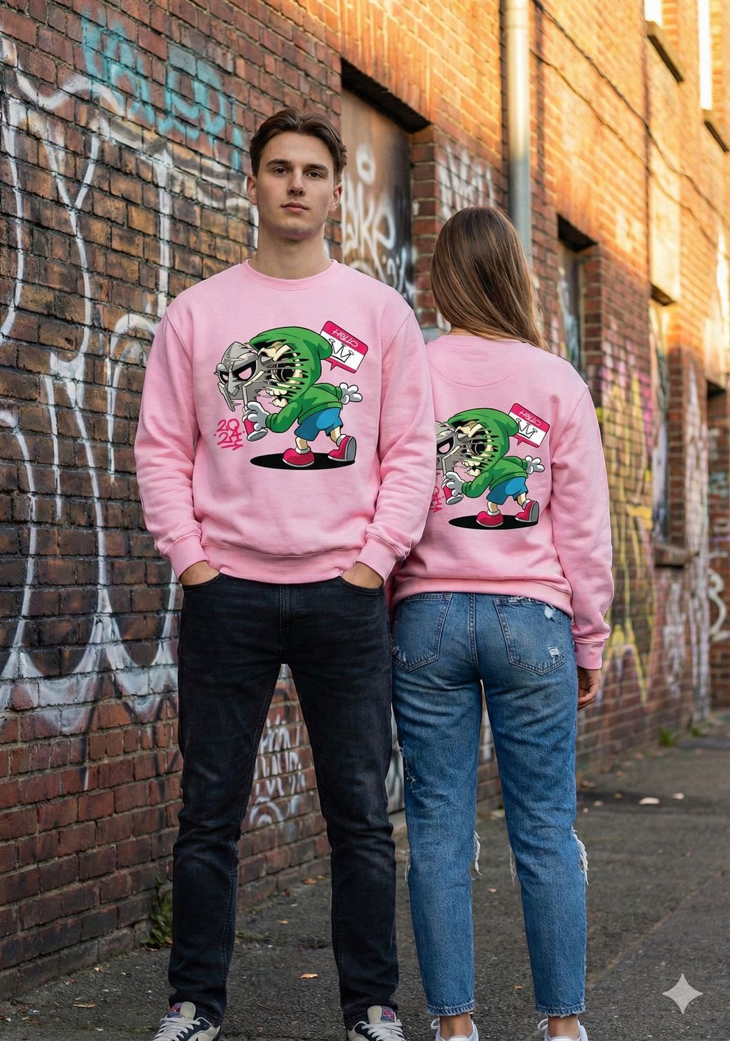 SUDADERAS  SIN CAPUCHA PERSONALIZADAS UNISEX