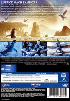 Avatar - The Way of Water - DVD