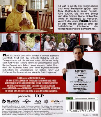 Mr. Monks letzter Fall - Blu-ray