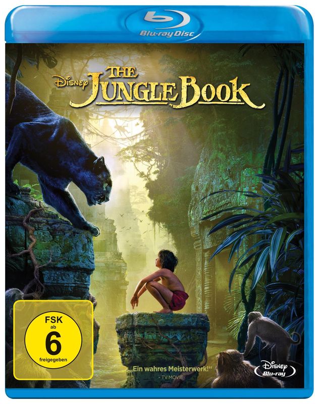 The Jungle Book (2016) ( Live-Action) - Blu-ray