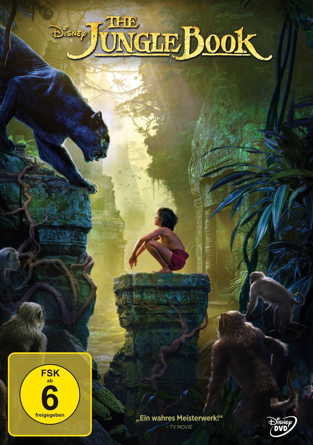 The Jungle Book (2016) ( Live-Action) - DVD