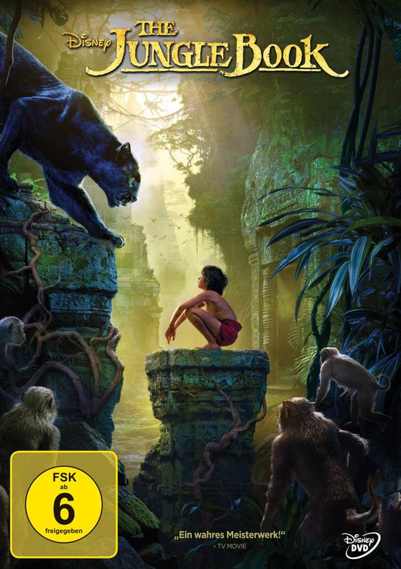 The Jungle Book (2016) ( Live-Action) - DVD