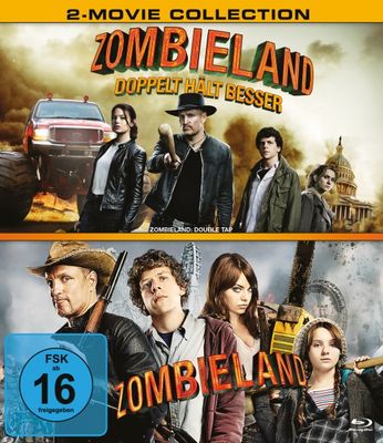 Zombieland / Zombieland - Doppelt hält besser - 2 Blu-rays