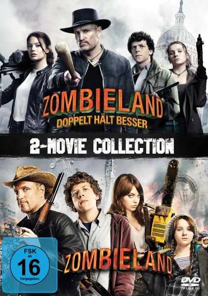 Zombieland / Zombieland - Doppelt hält besser - 2 DVDs