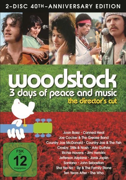 Woodstock: 3 Days of Peace and Music (Special Edition) - DVD