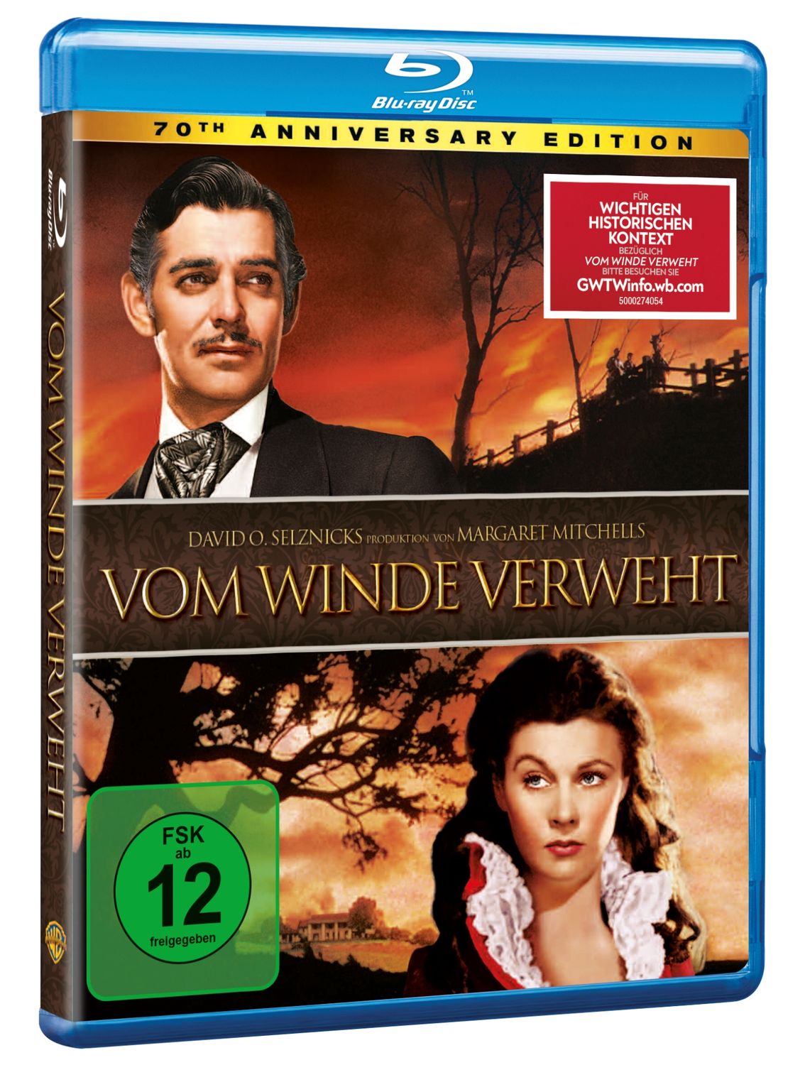 Vom Winde verweht - 70th Anniversary Edition - Blu-ray