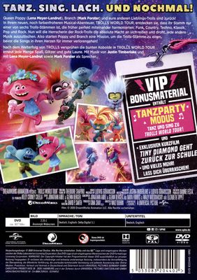 Trolls World Tour - DVD